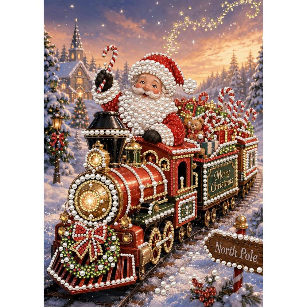 30*40cm 5D Pearl Art Craft Christmas Church Pearl Art Kits Beginner Crafters