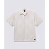 Vans Kessler Checkerboard Woven Comfortable Simple Versatile Soft Short Sleeve Shirt Men shirts White VN000M18E681