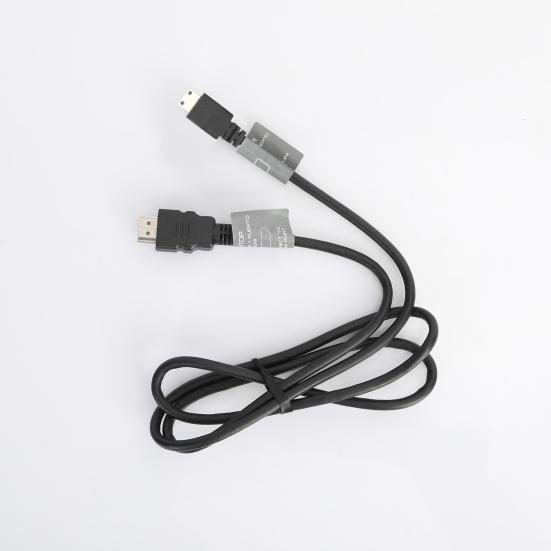 Кабель-адаптер, совместимый с HDMI, 1,2 метра, поддержка 1080P 4K, защита от помех, высокая четкость, кабель Mini-HDMI-совместимый с HDMI-совместимым 2.0 для дома
