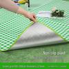 Outdoor Picnic Mat: Portable, Thickened, Moisture-Proof Cushion for Hiking, Camping, and Park Leisure.