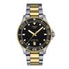 Tissot Seastar 1000 40mm Bracelet with Black Dial, Officially Imported, Men's Watch, Model T1204102205100