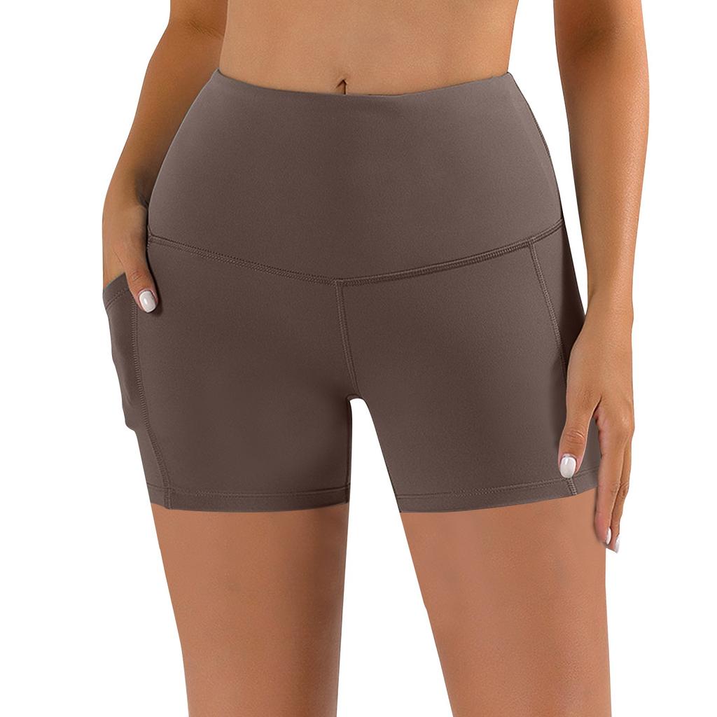 Women's Thin High Waisted Abdominal Tightening Double Layered Yoga Pants