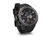FrancTemps Watch GAVARNIE FTGC-WH Chronograph Men's Black Rubber Band Metal Case