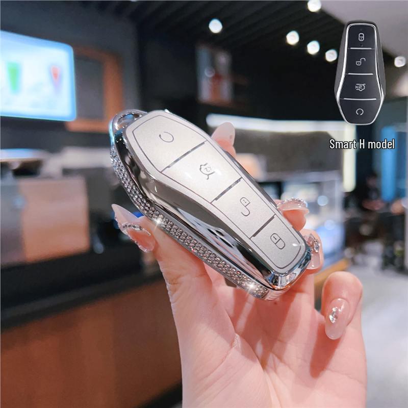 Чехол для ключа BYD Dolphin и женская сумка-застежка для автомобиля Han Song Plus, Tang DMMI, Qin Pro, Yuan E2, MX.