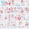 1pcs/1lot Decorative Adhesive tapes Vegetable and fruit cart coil masking tapes Junk Journal