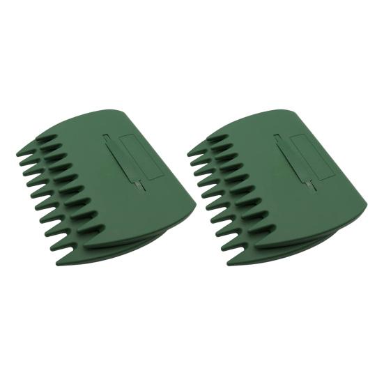 2 пары лопат для листьев ручных грабель большой пластиковый захват для листьев когти садовые лопаты для сбора листьев травы скошенной травы веток мусора