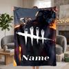 Dead by Daylight  Custom Flannel Blankets Soft Warm Cozy Throws for Home Decor Holiday Gifts