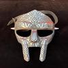 MF DOOM Mask Mad Villain Engraved Steel Face Armor Medieval Hand-Forged Mask Best Gift For Him, Her