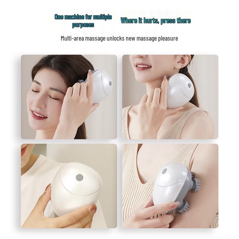 Jiancheng B005 Waterproof Electric Head & Scalp Massager CN plug (adapter included)