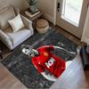 Zinedine Zidane's Leadership Style Carpet Design for Study room Dormitory Playrooms Outdoor Antislip Carpet Anime Office Decor