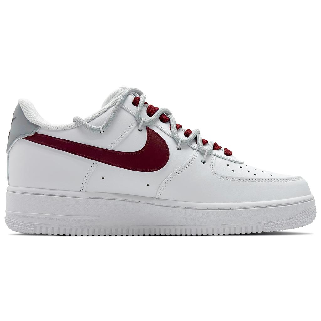 Nike Air Force 1 Низкие Скейтбордические Кроссовки из Коровьей Кожи Мужские Белый Синий Красный CW2288-111(Team260-QD-BOX)
