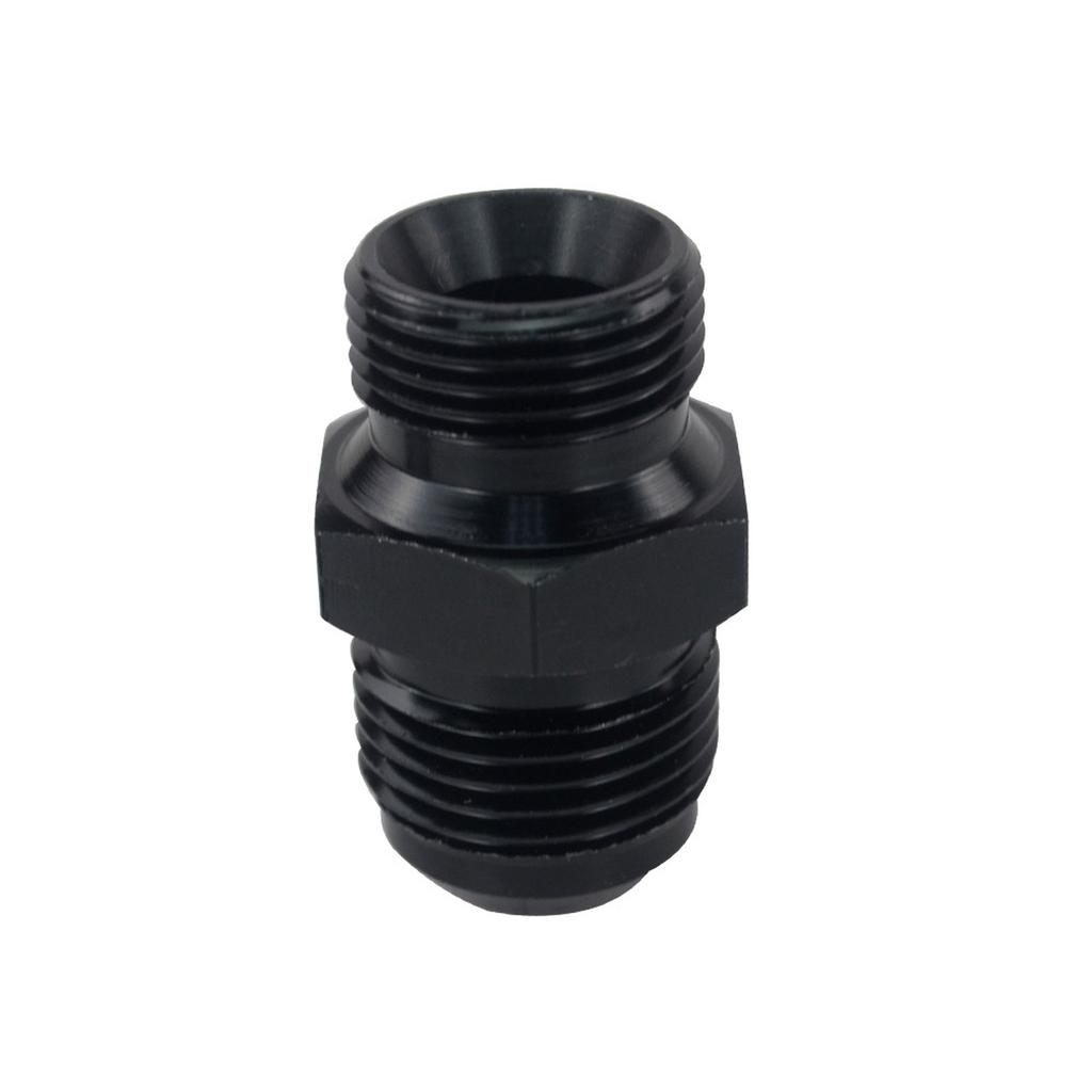 Male To Male Flare Fitting Coupler Straight Fuel Hose Adapter 2PCS 4AN