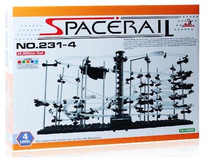 SPACE RAIL 231 Бесконечная петля Space Rail Образовательный мозг ролик Футуристический Образовательный Делает отличный предмет интерьера НЕТ. Пазл, Игрушка, Обучение,