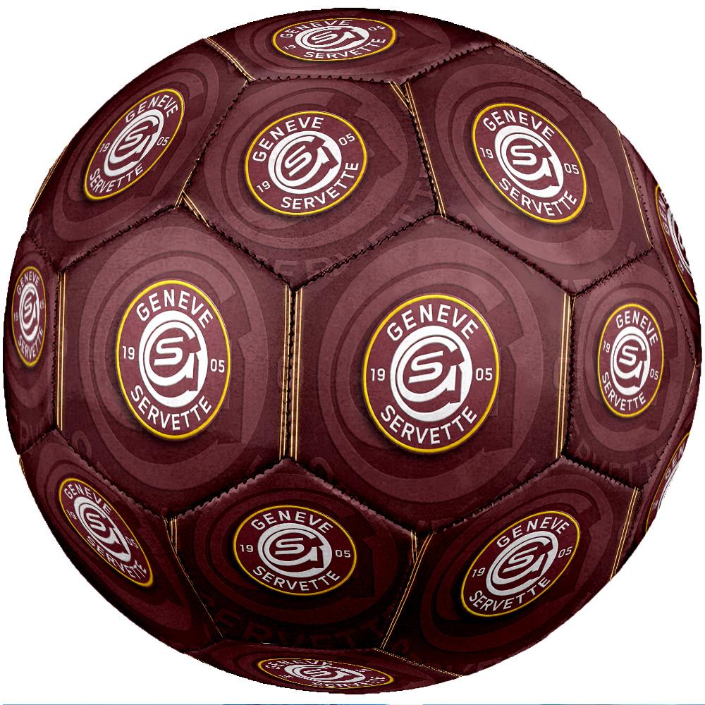 Servette FC Размер 5 Стандартный Футбольный Мяч Прочный Тренировочный Матчевый Футбольный Мяч для Взрослых Наружных Видов Спорта