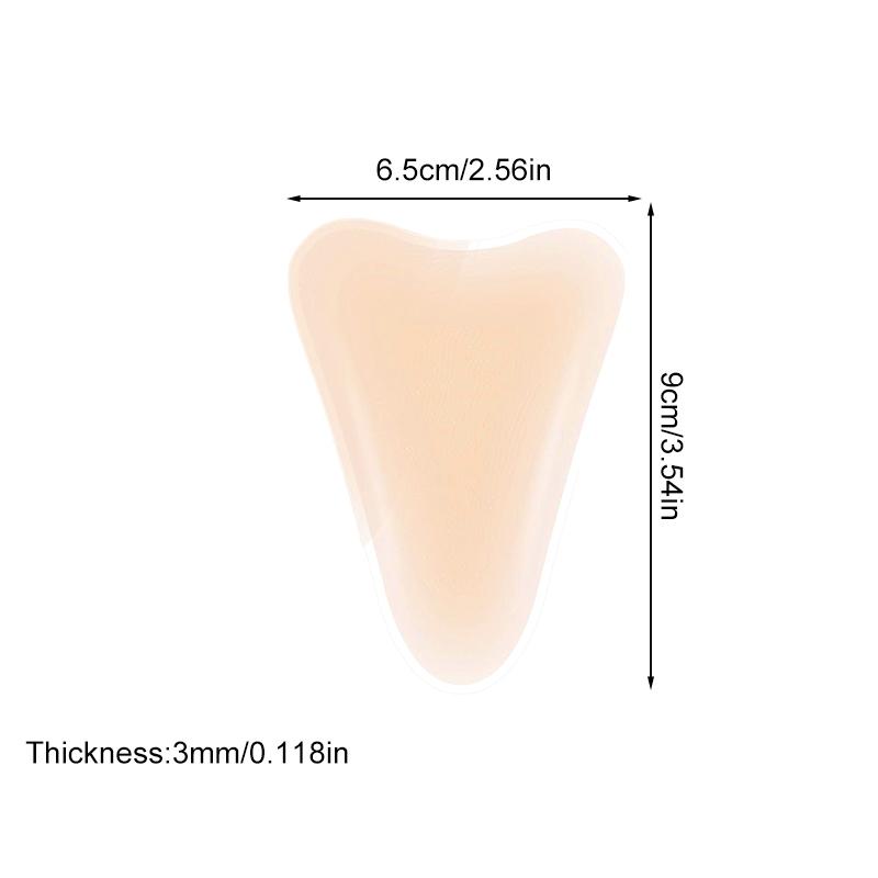 1 шт. Autohesion Компактное бесследное нижнее белье A Slice Pad Летние приватные наклейки Stealth Silica Gel