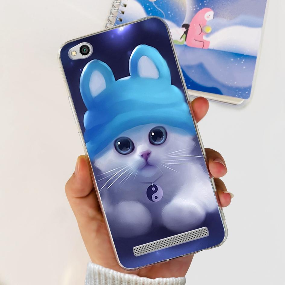 For Xiaomi Redmi 4A Case Fashion Butterfly Transparent Silicone Soft Cover For Xiaomi Redmi 5A Funda Redmi5A Redmi4A Phone Cases