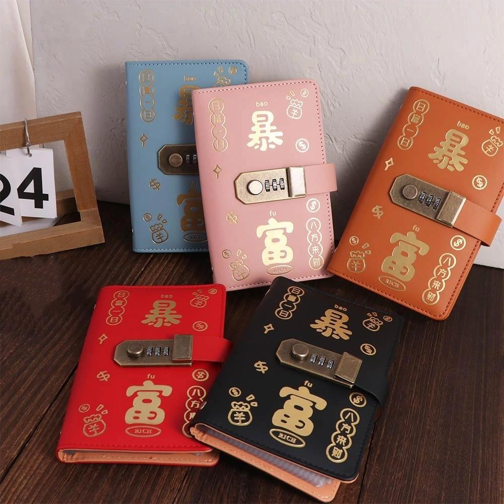 50Sheets Saving Money Binder Portable Planner Organizer  Office Stationery Supplies