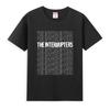 2025 Новый Тур Группа THE INTERRUPTERS С Одноименной Футболкой Горячие Футболки ХЛОПОК Натягивающаяся Дышащая