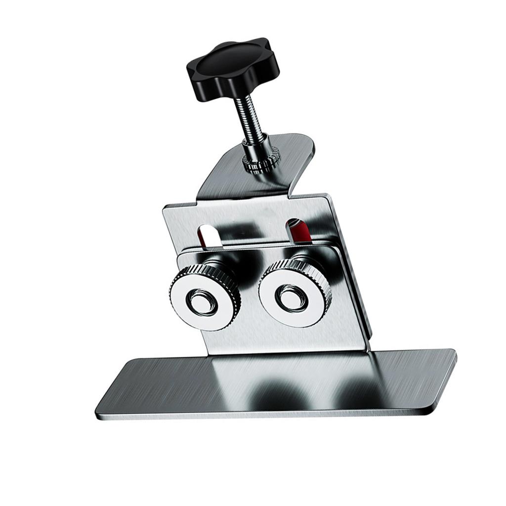 Монтажный инструмент для позиционирования дверцы шкафа из нержавеющей стали для эффективного размещения гардероба и навесных шкафов Precise Jig