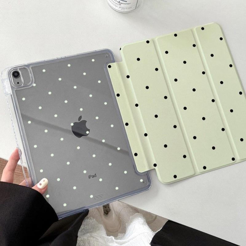 Умный чехол Зеленые Точки для iPad 6-го 5-го 7-го 8-го 9-го Поколения 10.2 iPad Air13 11 11-го 11 Pro 11 12.9 iPad Air 5 4 10-го 10.9 Funda