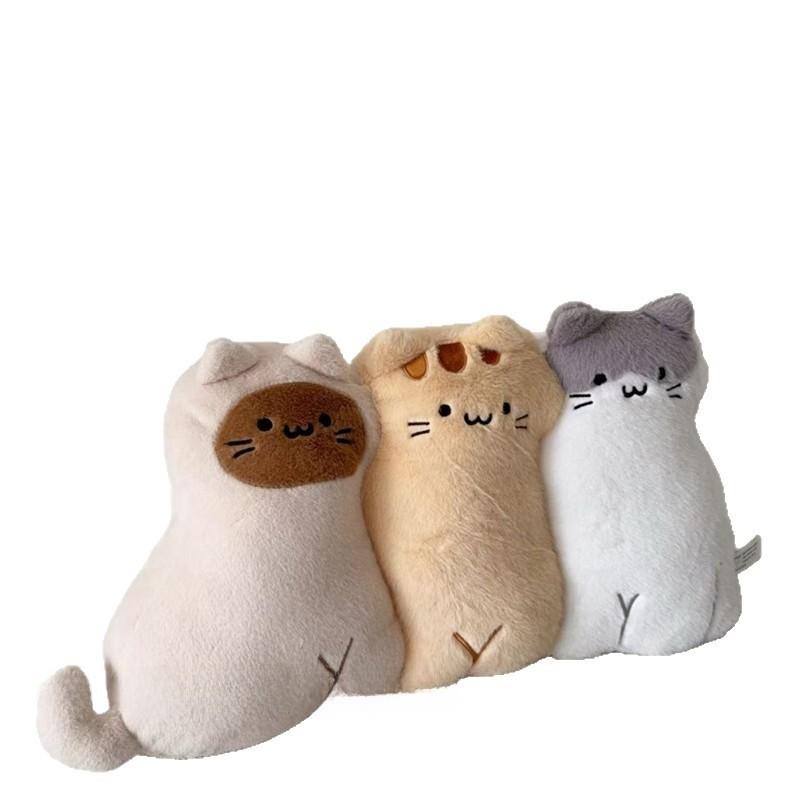 Cute Dog Plush Pillow With Short Faux Fur For Sofa Decor And Living Room Comfort