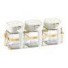 With Handle Glass Seasoning Jar Flip Design Seasoning Storage Box  Seasoning Storage