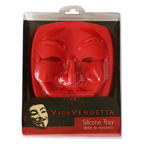 Силиконовая форма для торта «V for Vendetta Mask»