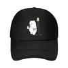 Boba Bear Loves  Too Much Sticker Mesh Baseball Cap