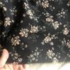 100x140cm Retro Pastoral Cotton/Linen Small Flower Floral Fabrics Soft for Spring Handwork Decor Tablecloth Dress Cushion Craft