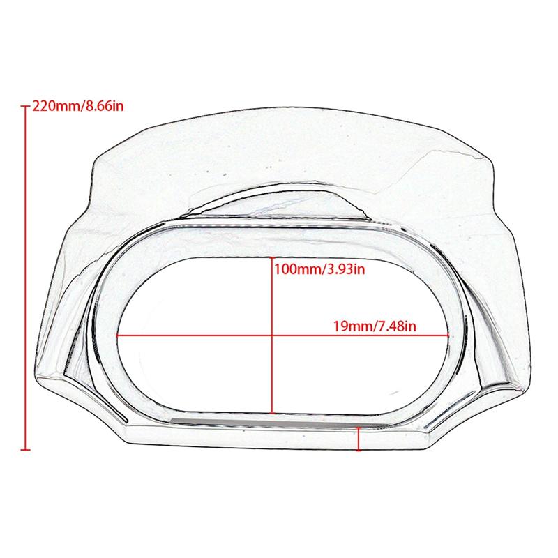 Precise Glossy Black Motorcycle Front Headlight Fairing For Sportster S 1250 RH1250 2021-2022