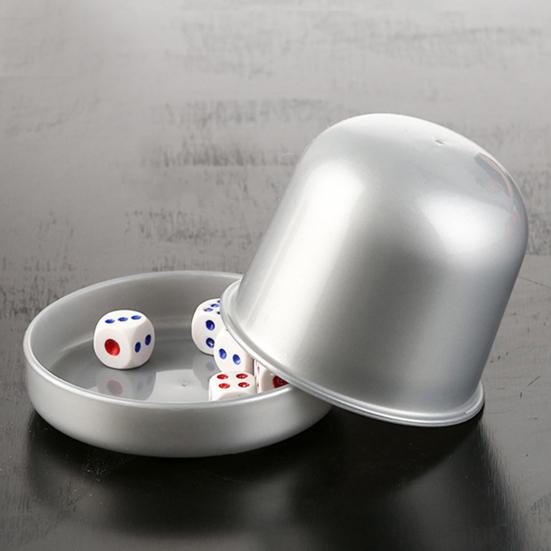 Yousheng 1 набор стакан для игральных костей с основанием 6 игральных костей для тяжелых условий эксплуатации ручной шейкер стакан взрослые семейный вечер бар вечеринка азартные игры выпивка настольная игра казино оборудование