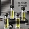 Fuguang Double-Layer Glass Cup with Lid