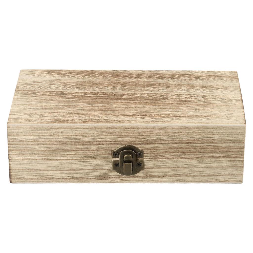 Ящик для хранения ручной полировки с металлической пряжкой прямоугольный 1 шт.