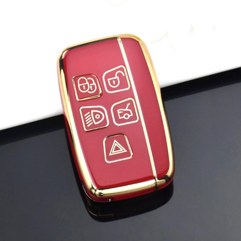 Мягкий чехол для дистанционного ключа из ТПУ, держатель для сумки, автоаксессуары для Land Rover Range Rover Sport Evoque Freelander для Jaguar XF XJ XE XJL