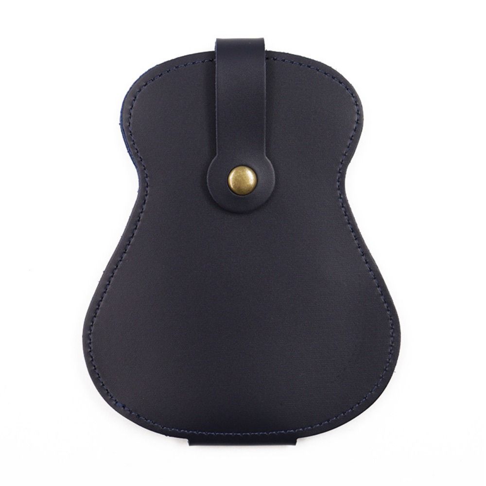 PU Leather Guitar Picks Holder Case Can Hold 18 Pieces Guitar Plectrums Bag Universal