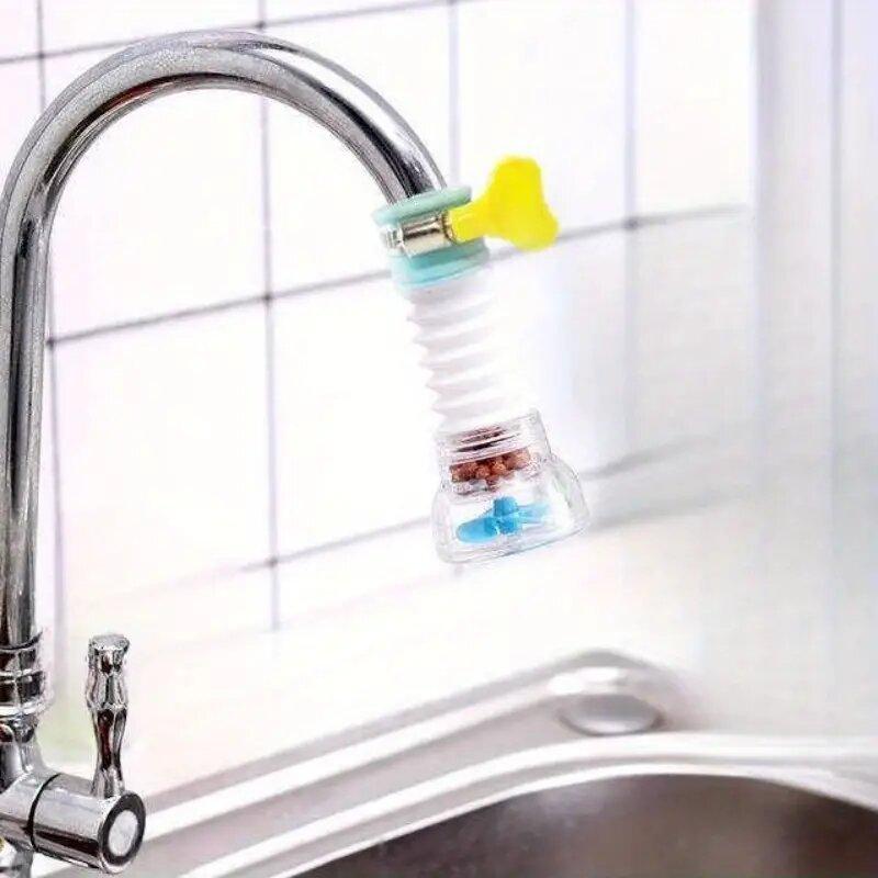 Модный унисекс-очиститель воды, водосберегающий кран, адаптер для крана, удлинитель для смесителя, фильтр для душа, защита от брызг, телескопическая насадка