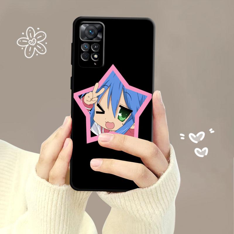Чехол с забавным рисунком Lucky Star для Xiaomi Redmi Note 12 11t 11s 11 10 8 Pro 9 9s 9t 8t для Mi 10 8 9a 9c 10c 12c K40