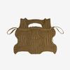 Pleatsmama Big Bow Bag Glitter Camel