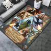 How Train Dragon Carpet Rug For Living Room Bedroom Home Sofa Decoration Kids Play Nonslip Floor Mat