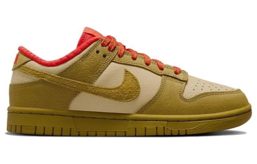 Nike Dunk Low Bronzine Sesame Picante Red Women's FQ8897-252