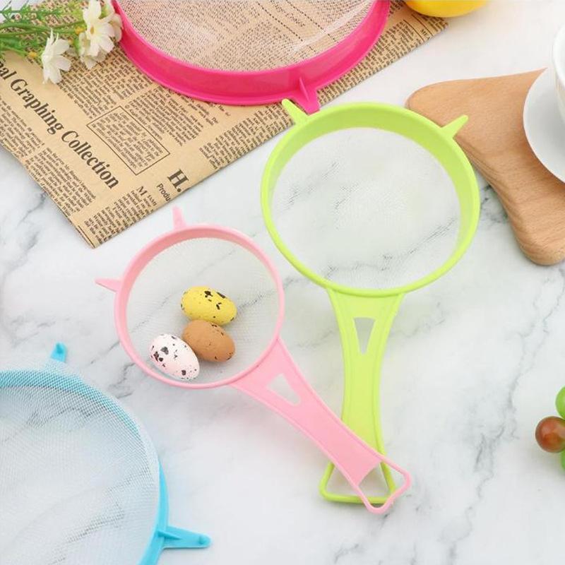 Set Of 4 Multi-Purpose Mesh Filter With Handle - Perfect For Tea, Juice, Flour, Soy Milk, Etc. - Kitchen Gadgets, Easy To Filter