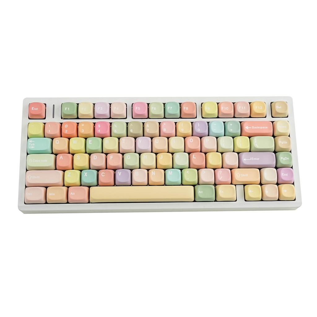 MOA Jelly PBT Колпачки для клавиш - Многоязычные раскладки (Корейский, Немецкий, Французский, Испанский, Бразильский, Русский) с Пробелом