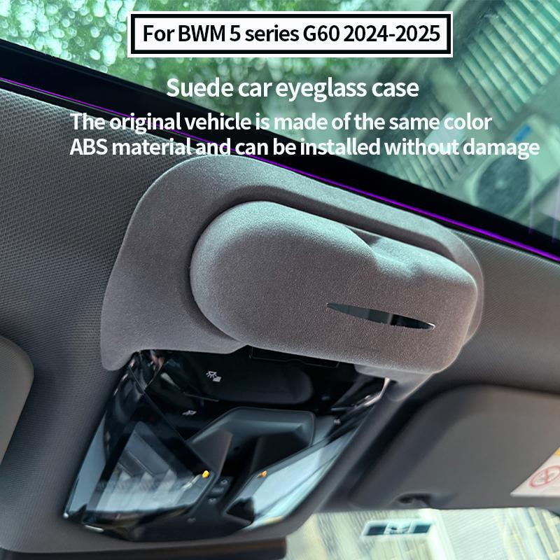Для BMW 5 серии i5 X3 X5 X6 X7 G60 G45 G05 G06 G07 2025-2025 Автомобильный зажим для очков, бокс для хранения, специальный зажим для хранения солнцезащитных очков