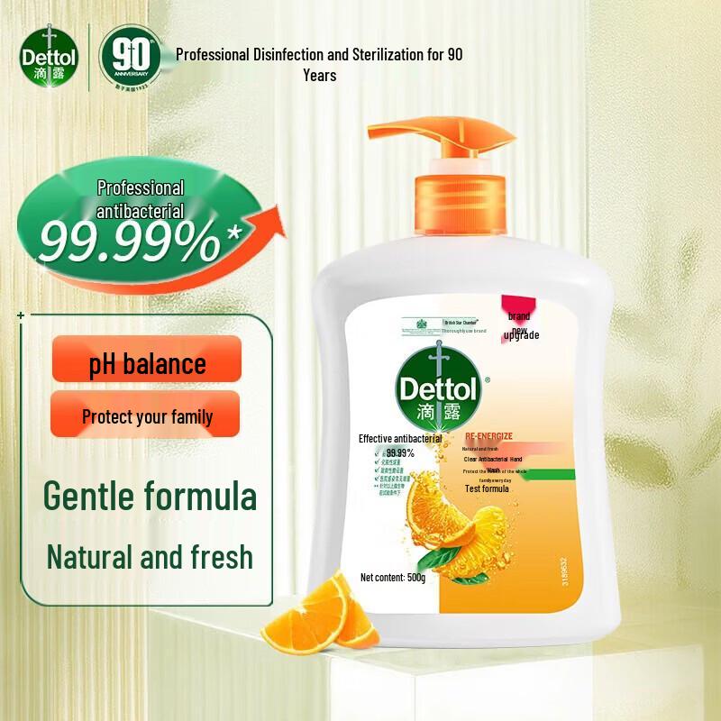 Dettol Здоровое антибактериальное средство для мытья рук