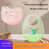 Ultra-Thin Waterproof Silicone Bib for Babies - Soft and Durable Drool and Food Catcher
