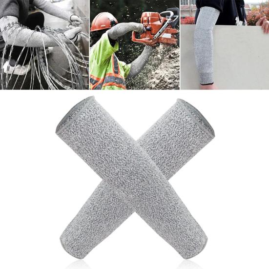Cut Resistant Farmers Sleeves Protective Arm Sleeves for Thin Skin And Bruising Arm Guard with Thumb Hole for Work Gardening Farming