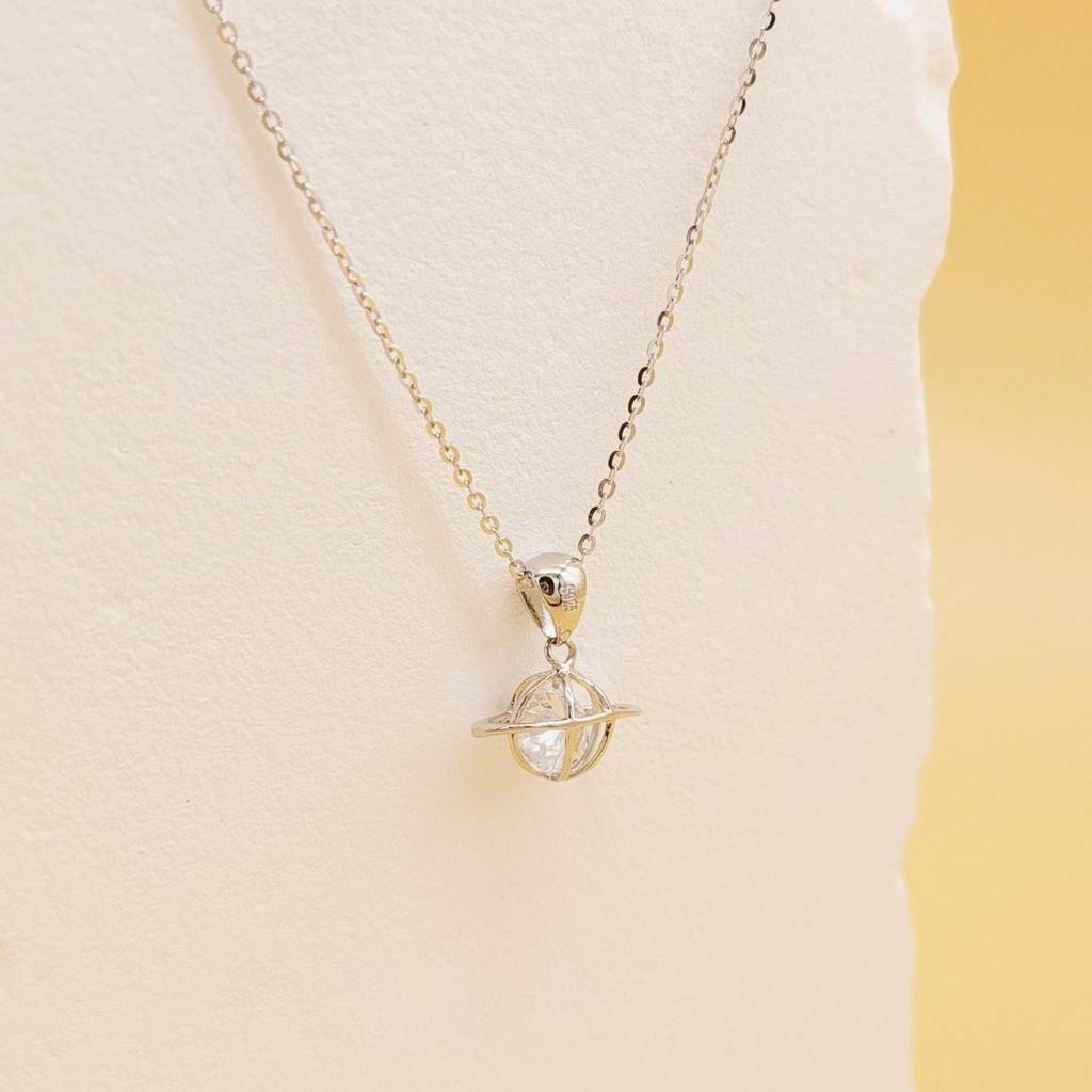 Ожерелье Earth, женское, простое, модное, циркон, экватор, нишевый дизайн, цепочка на ключицу, новогодний подарок