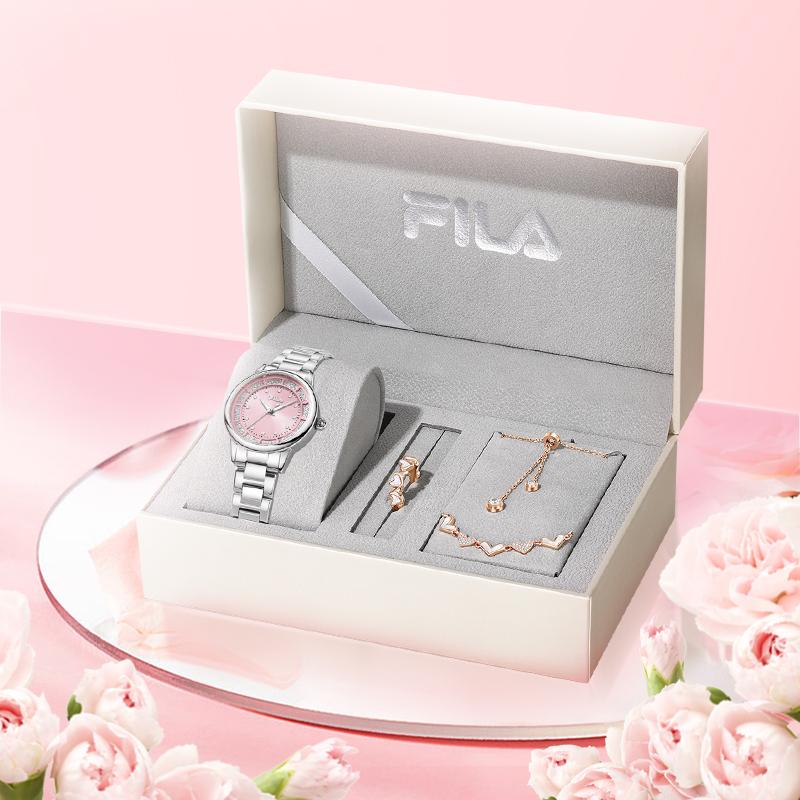 FILA Elegant Series Quartz Watch Pink Dial Women watches FLL38-6647