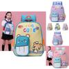 Trendy 2024 Summer Fashion Comfortable Versatile Backpack For Kindergarten Kids Lightweight Nylon Cartoon Design