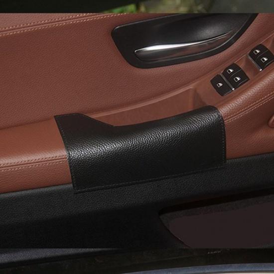 Чехол на подлокотник двери из натуральной кожи для BMW 5 серии F10 F18 2011-2017, панель ручки подлокотника левой двери со стороны водителя